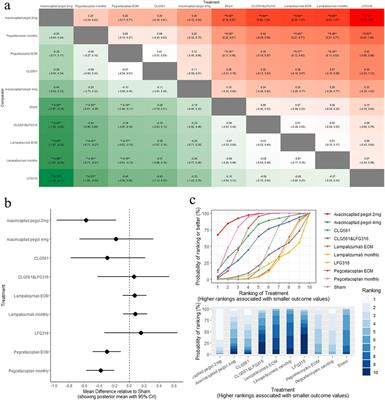 Efficacy and safety of complement inhibitors in patients with geographic atrophy associated with age-related macular degeneration: a network meta-analysis of randomized controlled trials